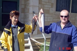 A lovely King George Whiting at Arno Bay.